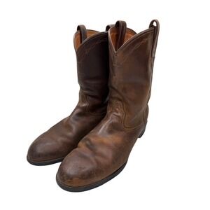 Ariat Men's Roper Boots Size 12D Round Toe Pull On Durable Western Cowboy Casual